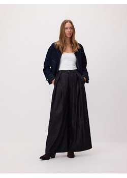 Reserved - Jeansy wide leg - szary ze sklepu Reserved w kategorii Jeansy damskie - zdjęcie 186439760