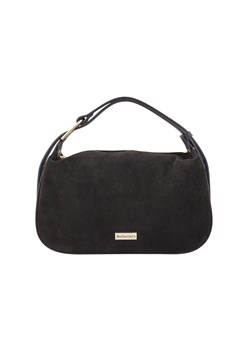 Elegancka torebka zamszowa na ramię - Brązowa ciemna ze sklepu butyolivier w kategorii Listonoszki - zdjęcie 186441270
