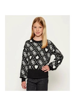 Guess Sweter | Regular Fit | z dodatkiem wełny ze sklepu Gomez Fashion Store w kategorii Swetry dziewczęce - zdjęcie 186441303