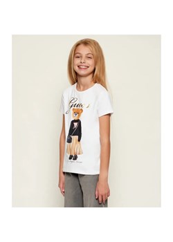 Guess T-shirt | Regular Fit ze sklepu Gomez Fashion Store w kategorii Bluzki dziewczęce - zdjęcie 186441314