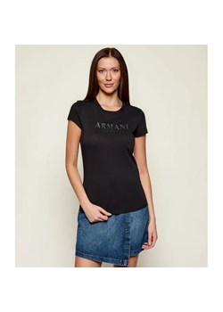 Armani Exchange T-shirt | Slim Fit ze sklepu Gomez Fashion Store w kategorii Bluzki damskie - zdjęcie 186441511