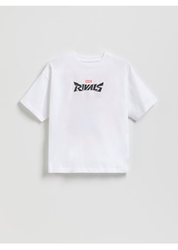 Reserved - T-shirt Marvel Rivals - biały ze sklepu Reserved w kategorii T-shirty chłopięce - zdjęcie 186443130