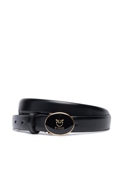 Pasek Damski PINKO Round Enamel H2 Belt 20252 PLT01 105466.A2QL Czarny ze sklepu eobuwie.pl w kategorii Paski damskie - zdjęcie 186444503