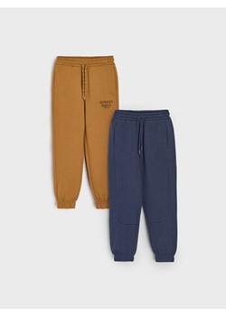 Sinsay - Spodnie loose 2 pack - granatowy - id: 467DN-59X - marki Sinsay - 186447272 Sinsay - Spodnie loose 2 pack - granatowy ze sklepu Sinsay w kategorii Spodnie dziewczęce - zdjęcie 186447272