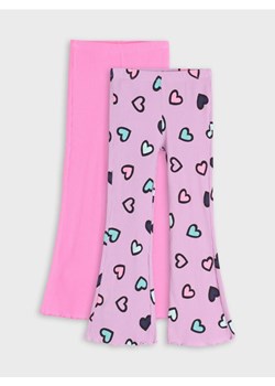 Sinsay - Spodnie 2 pack - wielobarwny ze sklepu Sinsay w kategorii Spodnie dziewczęce - zdjęcie 186447311