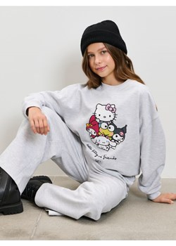 Sinsay - Bluza Hello Kitty - szary - id: 602FV-09M - marki Sinsay - 186447313 Sinsay - Bluza Hello Kitty - szary ze sklepu Sinsay w kategorii Bluzy dziewczęce - zdjęcie 186447313