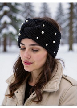 Sinsay - Prążkowana opaska na głowę - czarny - id: 741FG-99X - marki Sinsay - 186447361 Sinsay - Prążkowana opaska na głowę - czarny ze sklepu Sinsay w kategorii Opaski damskie - zdjęcie 186447361