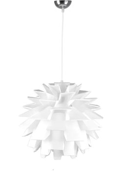 Biała nowoczesna lampa wisząca kula - S055-Bahama ze sklepu Edinos.pl w kategorii Lampy wiszące - zdjęcie 186447471