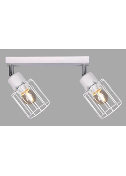 Biała lampa listwa sufitowa loft - S148-Syntio ze sklepu Edinos.pl w kategorii Lampy wiszące - zdjęcie 186447502