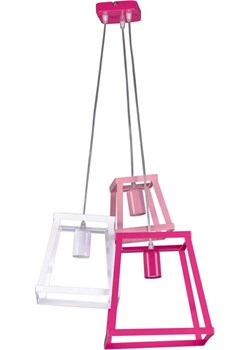 Młodzieżowa lampa wisząca geometryczna - S554-Iksa ze sklepu Edinos.pl w kategorii Lampy wiszące - zdjęcie 186447634