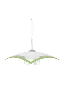 Biało-zielona lampa wisząca do kuchni - S564-Grotto ze sklepu Edinos.pl w kategorii Lampy wiszące - zdjęcie 186447652