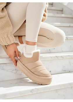 Royalfashion Krótkie buty a'la śniegowce damskie Zoeno ze sklepu royalfashion.pl w kategorii Śniegowce damskie - zdjęcie 186448090