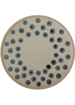 Bloomingville Talerz śniadaniowy &quot;Tinni&quot; w kolorze beżowo-niebieskim - Ø 21 cm ze sklepu Limango Polska w kategorii Naczynia - zdjęcie 186449243