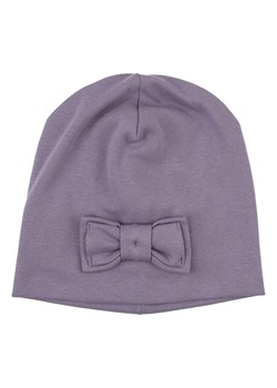 mikk-line Czapka &quot;Bow&quot; w kolorze fioletowym ze sklepu Limango Polska w kategorii Czapki dziecięce - zdjęcie 186449553
