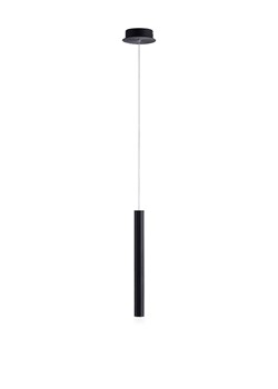 Just Light Lampa wisząca LED w kolorze czarnym - 120 x 15 cm ze sklepu Limango Polska w kategorii Oświetlenie - zdjęcie 186450064