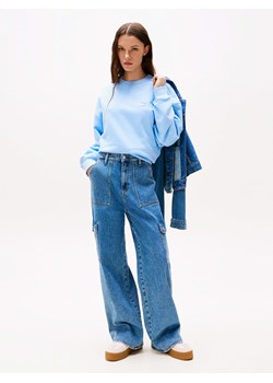 TOMMY JEANS Bluza w kolorze błękitnym ze sklepu Limango Polska w kategorii Bluzy damskie - zdjęcie 186450314