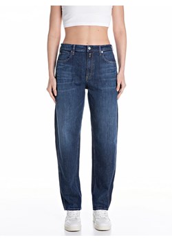 Replay Dżinsy - Tapered fit - w kolorze granatowym ze sklepu Limango Polska w kategorii Jeansy damskie - zdjęcie 186450371