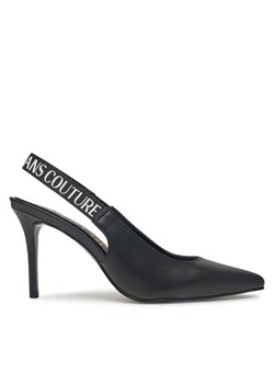 Versace Jeans Couture Szpilki 78VA3S52 Czarny ze sklepu MODIVO w kategorii Czółenka - zdjęcie 186450401