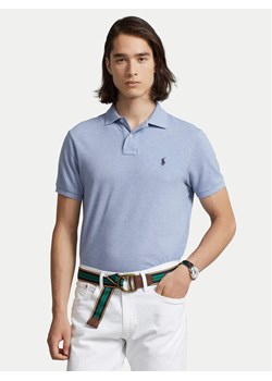 Polo Ralph Lauren Polo 710666998007 Niebieski Custom Slim Fit ze sklepu MODIVO w kategorii T-shirty męskie - zdjęcie 186450453