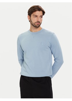 BOSS Bluza Westart 50509323 Błękitny Regular Fit ze sklepu MODIVO w kategorii Bluzy męskie - zdjęcie 186450511