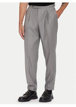 BOSS Chinosy C-Perino 50551829 Szary Tapered Fit ze sklepu MODIVO w kategorii Spodnie męskie - zdjęcie 186450613