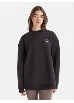 adidas by Stella McCartney Bluza IW6321 Czarny Loose Fit ze sklepu MODIVO w kategorii Bluzy damskie - zdjęcie 186450660