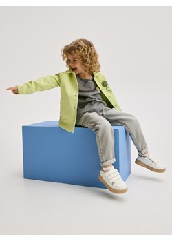 Reserved - Jeansy Carrot - jasnoszary ze sklepu Reserved w kategorii Spodnie chłopięce - zdjęcie 186452173