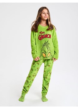Sinsay - Polarowa piżama dwuczęściowa Grinch - zielony - id: 472EV-71X - marki Sinsay - 186453632 Sinsay - Polarowa piżama dwuczęściowa Grinch - zielony ze sklepu Sinsay w kategorii Piżamy dziecięce - zdjęcie 186453632