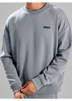 Sinsay - Bluza crewneck z napisem - szary ze sklepu Sinsay w kategorii Bluzy męskie - zdjęcie 186453671