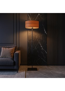 Nowoczesna lampa stojąca do salonu SOFIA ECO z fornirowym abażurem w kolorze kasztanowym - id: 9622 - marki Ciekot Partners Sp. Z O. O. - 186453904 Nowoczesna lampa stojąca do salonu SOFIA ECO z fornirowym abażurem w kolorze kasztanowym ze sklepu Lysne w kategorii Lampy podłogowe - zdjęcie 186453904