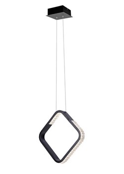 Lampa wisząca glamour z kryształkami - S858-Munri ze sklepu Edinos.pl w kategorii Lampy wiszące - zdjęcie 186454291