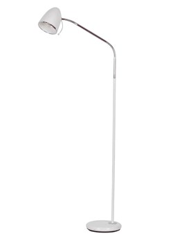 Biała designerska lampa podłogowa G5-C18 ze sklepu Edinos.pl w kategorii Lampy podłogowe - zdjęcie 186454293