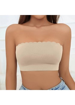 Damski biustonosz bez ramiączek - Beżowy S - id: 9511063486793 - marki Intimica - 186454792 Damski biustonosz bez ramiączek - Beżowy S ze sklepu Intimica.pl w kategorii Biustonosze - zdjęcie 186454792