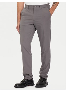 BOSS Chinosy P-Kaiton1 50543945 Szary Slim Fit ze sklepu MODIVO w kategorii Spodnie męskie - zdjęcie 186457751