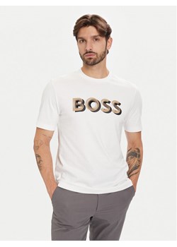 BOSS T-Shirt H-Thompson 656 50551902 Biały Regular Fit ze sklepu MODIVO w kategorii T-shirty męskie - zdjęcie 186457762