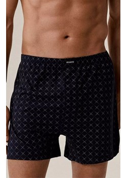 2-pack luźne bokserki męskie 2MBX-077-GRA/ZIEC, Kolor granatowo-zielony, Rozmiar M, ATLANTIC ze sklepu Primodo w kategorii Majtki męskie - zdjęcie 186457941