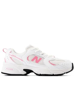 Buty młodzieżowe New Balance GR530CL - białe ze sklepu streetstyle24.pl w kategorii Buty sportowe damskie - zdjęcie 186458372
