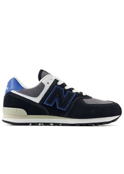 Buty młodzieżowe New Balance GC574QRB - czarne ze sklepu streetstyle24.pl w kategorii Buty sportowe damskie - zdjęcie 186458384
