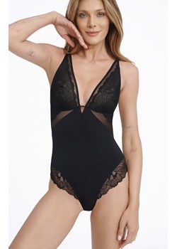 Esotiq bawełniane body czarne Heilo 41114-99X, Kolor czarny, Rozmiar S, Esotiq ze sklepu Intymna w kategorii Body damskie - zdjęcie 186458774