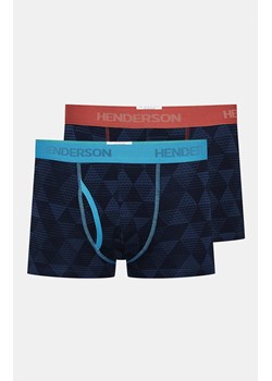 2-pack Bawełniane bokserki męskie Cube 41267-MLC, Kolor granatowy-wzór, Rozmiar M, Henderson ze sklepu Intymna w kategorii Majtki męskie - zdjęcie 186458840