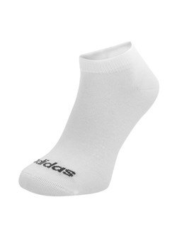 Skarpety krótkie adidas C-HT3447 3-PACK Biały ze sklepu eobuwie.pl w kategorii Skarpetki damskie - zdjęcie 186460613