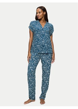 Triumph Piżama Boyfriend 10222611 Niebieski Relaxed Fit ze sklepu MODIVO w kategorii Piżamy damskie - zdjęcie 186460683