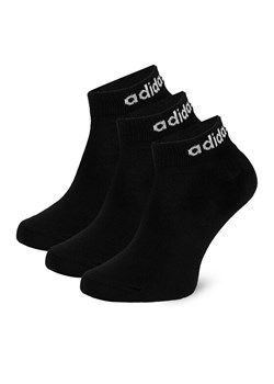 adidas Skarpety krótkie IC1305 3-PACK Czarny ze sklepu MODIVO w kategorii Skarpetki damskie - zdjęcie 186460691