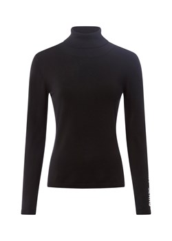 Joop Jeans Damski sweter z golfem - Kaisha Kobiety czarny jednolity ze sklepu vangraaf w kategorii Swetry damskie - zdjęcie 186461082
