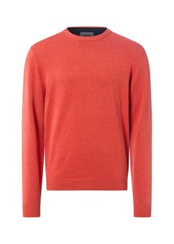 Finshley & Harding Sweter z zawartością kaszmiru Mężczyźni Bawełna pomarańczowy marmurkowy ze sklepu vangraaf w kategorii Swetry męskie - zdjęcie 186461130