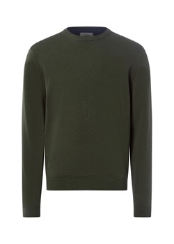 Finshley & Harding Sweter z zawartością kaszmiru Mężczyźni Bawełna jodłowy marmurkowy ze sklepu vangraaf w kategorii Swetry męskie - zdjęcie 186461131