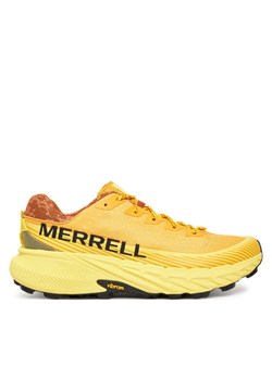 Sneakersy Merrell Agility Peak 5 J068341 Żółty ze sklepu eobuwie.pl w kategorii Buty sportowe męskie - zdjęcie 186461750
