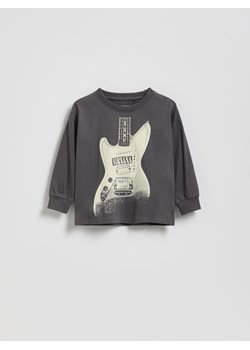 Reserved - Longsleeve Nirvana - ciemnoszary - id: 096FI-90X - marki Reserved - 186462040 Reserved - Longsleeve Nirvana - ciemnoszary ze sklepu Reserved w kategorii Bluzy chłopięce - zdjęcie 186462040