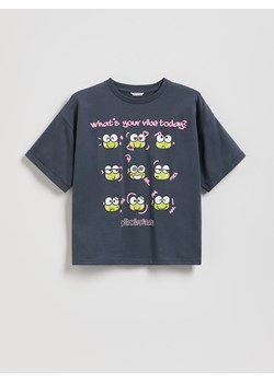 Reserved - T-shirt Hello Kitty and Friends - ciemnoszary ze sklepu Reserved w kategorii Bluzki dziewczęce - zdjęcie 186462341