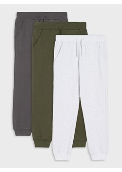 Sinsay - Spodnie 3 pack - szary ze sklepu Sinsay w kategorii Spodnie dziewczęce - zdjęcie 186464112
